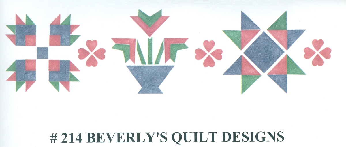 BEV00214 Beverly's Quilt Designs