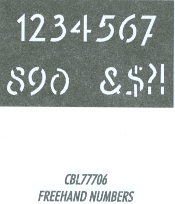 CBL77706 Monogram Guide: Freehand 1.5"